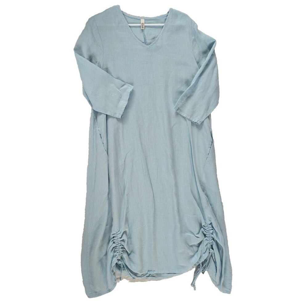 Et'Lois Lagenlook Kaftan Blue (Venus E65111) Size M Womens Made in USA Et' Lois
